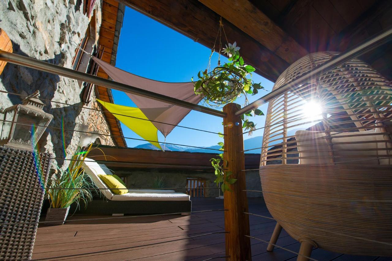 Chez Constance Hotel Saillon Exterior foto